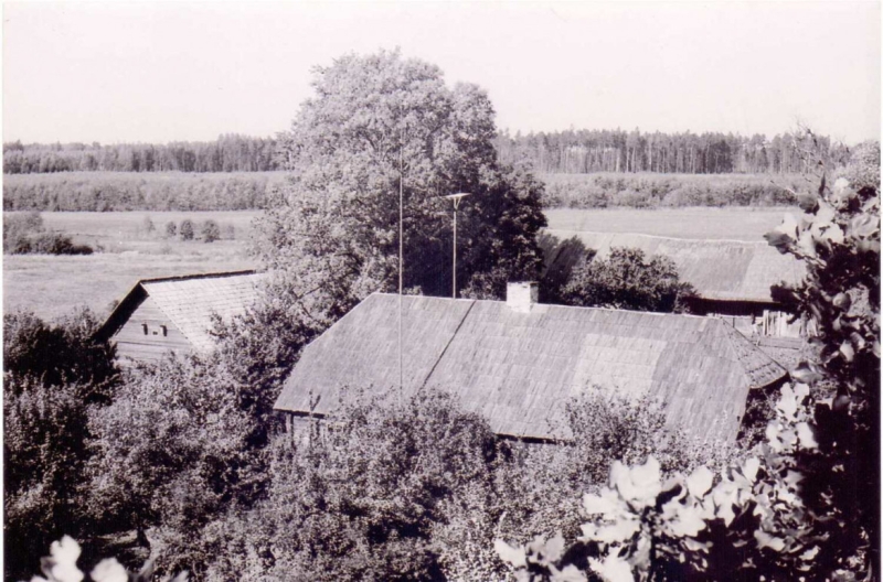 Skats uz “Ķiermeļu” riju no ziemeļiem, fotografēts ~1925.g.)