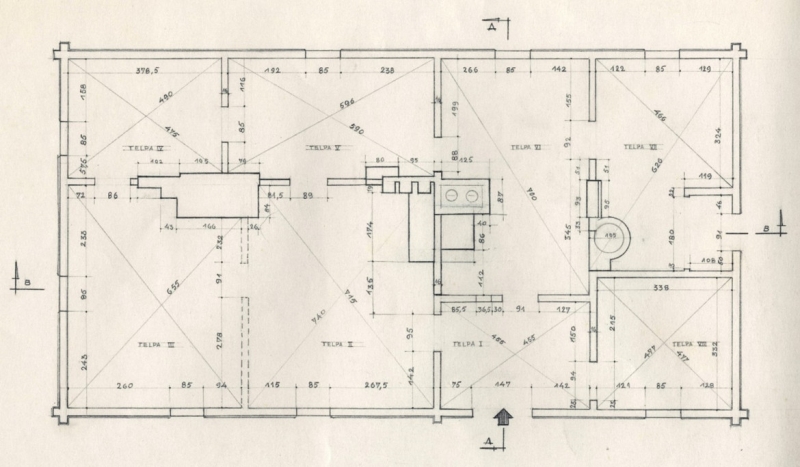 Lielvēveru mājas plāns (BDM FZM 208-1)