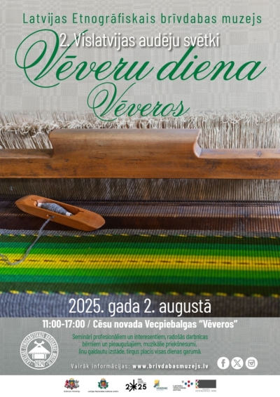 "Vēveru dienas" pasākuma afiša.