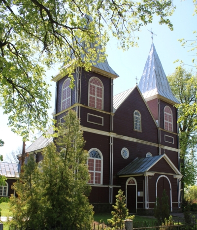Baznīcas ārskats.