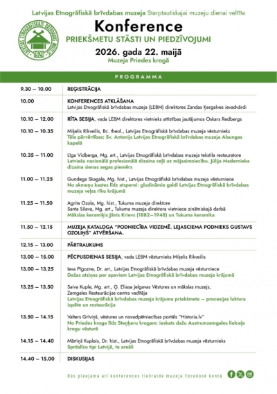 Konferences programma