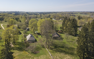 Vēveru skats Vecpiebalgas ainavā. 