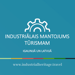 Industriālais mantojums tūrismam logo