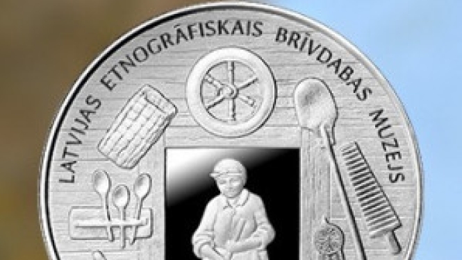 Radīta Brīvdabas muzeja 100gades monēta