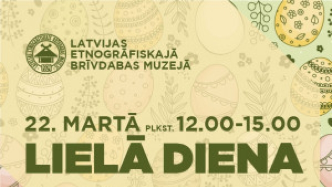 Lielo dienu svinēsim 22. martā