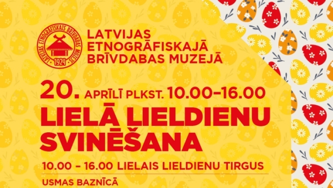 Lielā Lieldienu svinēšana 20. aprīlī